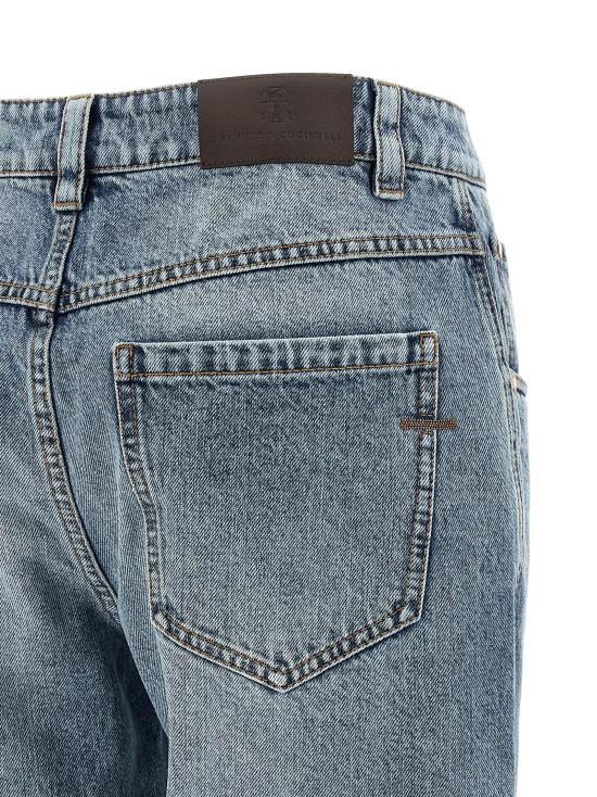 26SS 브루넬로 쿠치넬리 데님 팬츠 MA095P5847C8926 Blue - BRUNELLO CUCINELLI