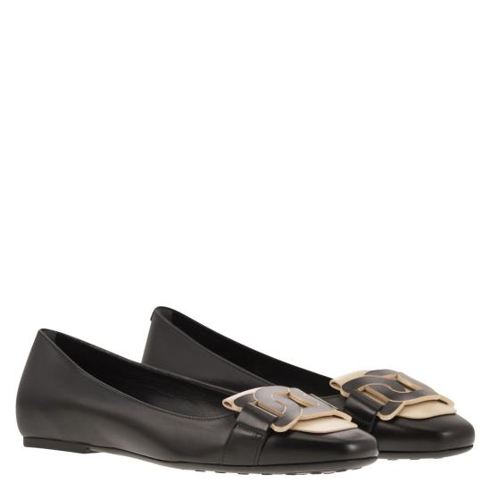 24FW 토즈 플랫 슈즈 XXW23L0IN20BSS BLACK - TODS