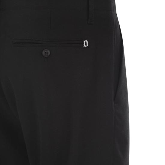  돈답 스트레이트 팬츠 UP630WS0105UXXX BLACK - DONDUP
