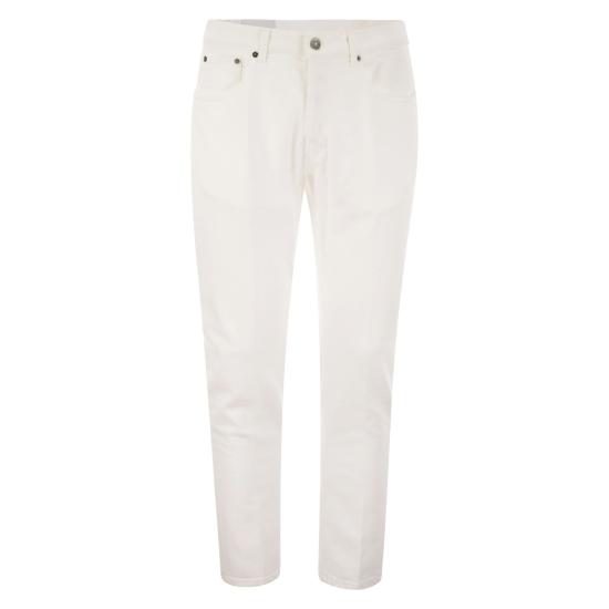  돈답 데님 팬츠 UP576BS0033UDR4 WHITE