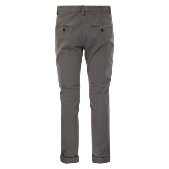 돈답 스트레이트 팬츠 UP235GSE043UPTD GREY - DONDUP