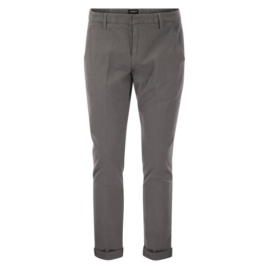  돈답 스트레이트 팬츠 UP235GSE043UPTD GREY