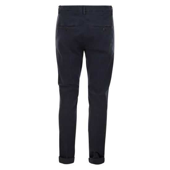  돈답 스트레이트 팬츠 UP235GSE043UPTD BLACK - DONDUP