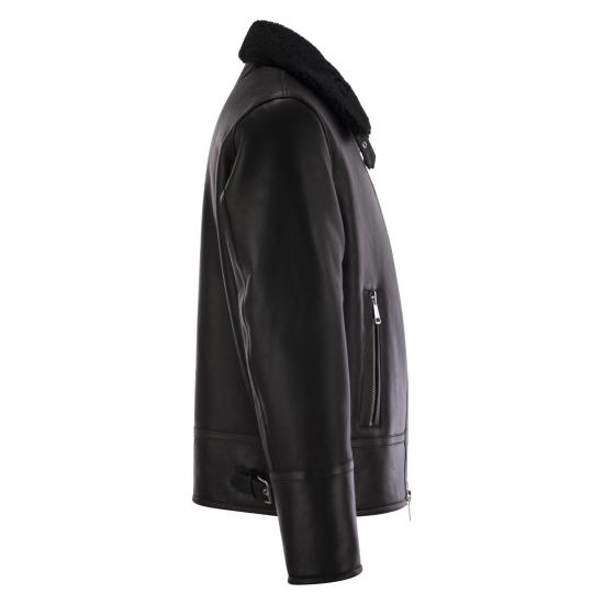  돈답 가죽 자켓 UJ934PL0547UXXX BLACK - DONDUP