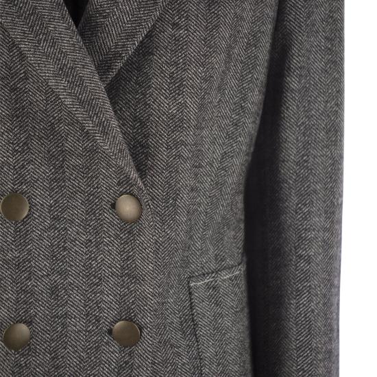  사울리나 수트 자켓 SA8118 GREY - SAULINA