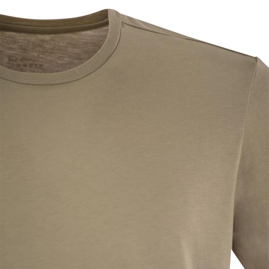  마제스틱필라쳐 반팔 티셔츠 S24M296 HTS022 SAND - MAJESTIC FILATURES