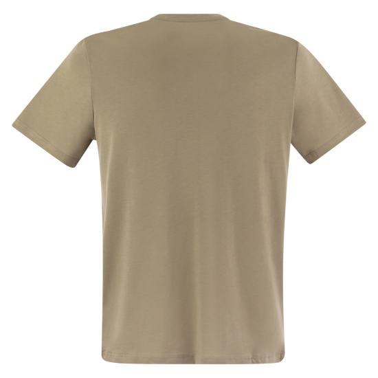  마제스틱필라쳐 반팔 티셔츠 S24M296 HTS022 SAND - MAJESTIC FILATURES