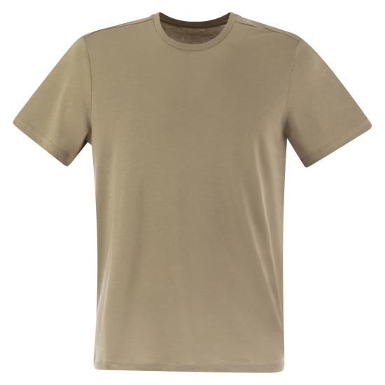  마제스틱필라쳐 반팔 티셔츠 S24M296 HTS022 SAND