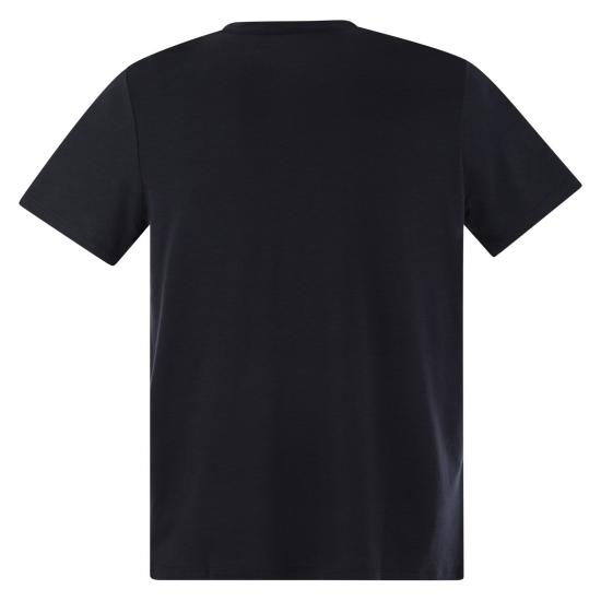  마제스틱필라쳐 반팔 티셔츠 S24M296 HTS022 BLUE MARINE - MAJESTIC FILATURES