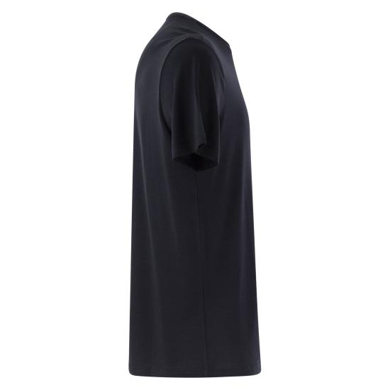  마제스틱필라쳐 반팔 티셔츠 S24M296 HTS022 BLUE MARINE - MAJESTIC FILATURES