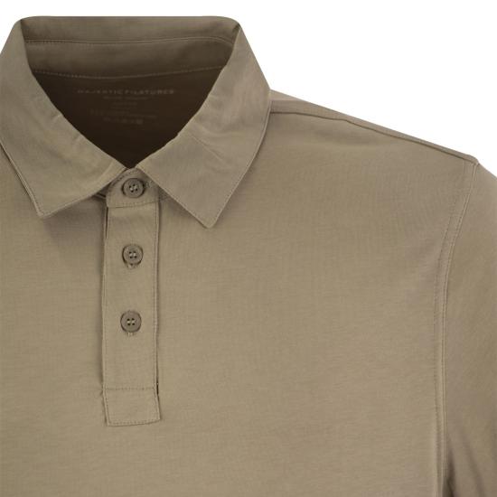  마제스틱필라쳐 폴로 티셔츠 S24M296 HPO089 SAND - MAJESTIC FILATURES