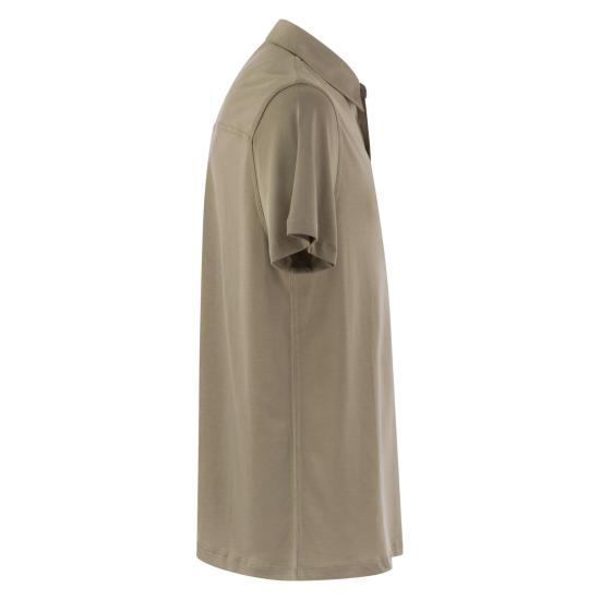  마제스틱필라쳐 폴로 티셔츠 S24M296 HPO089 SAND - MAJESTIC FILATURES