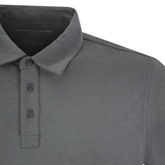  마제스틱필라쳐 폴로 티셔츠 S24M296 HPO089 GREY - MAJESTIC FILATURES