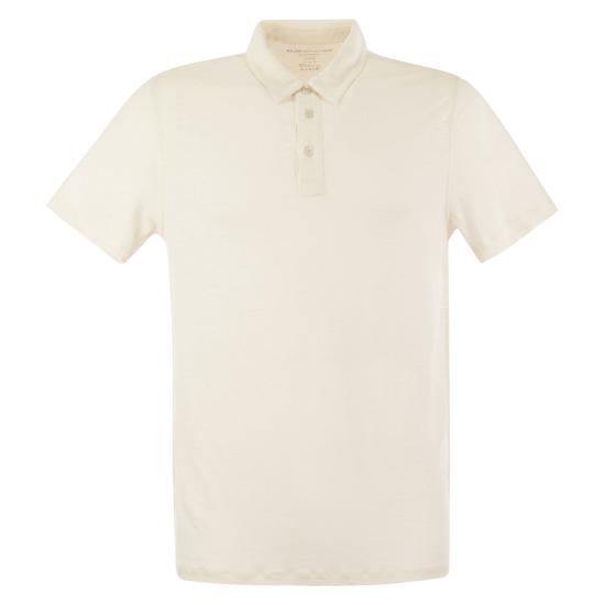  마제스틱필라쳐 폴로 티셔츠 S24M011 HPO089 CREAM