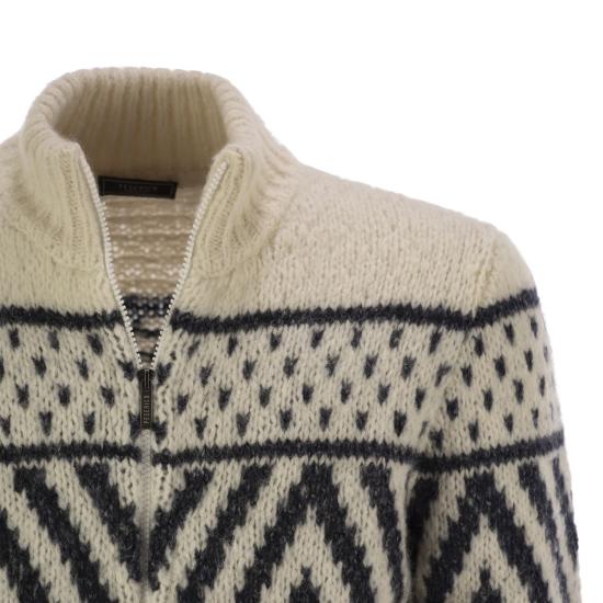 페세리코 집업 니트 R59375F03 NATURAL - PESERICO