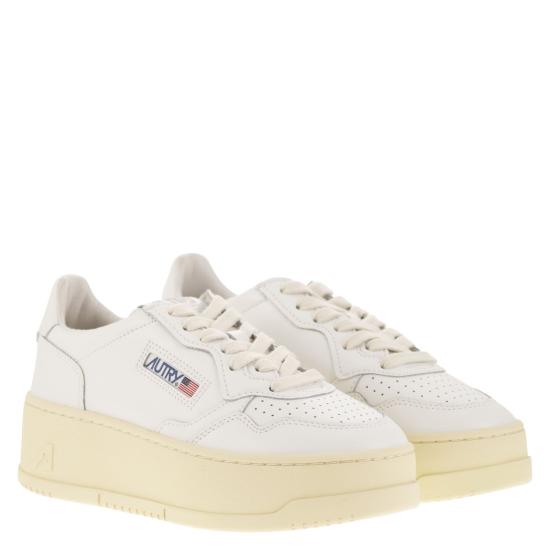  오트리 스니커즈 PTLW WHITE - AUTRY