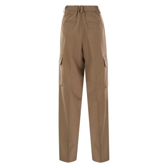  에르노 스트레이트 팬츠 PT000066D CAMEL - HERNO