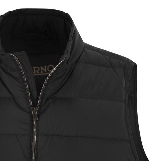 25FW 에르노 베스트 PI012ULE BLACK - HERNO