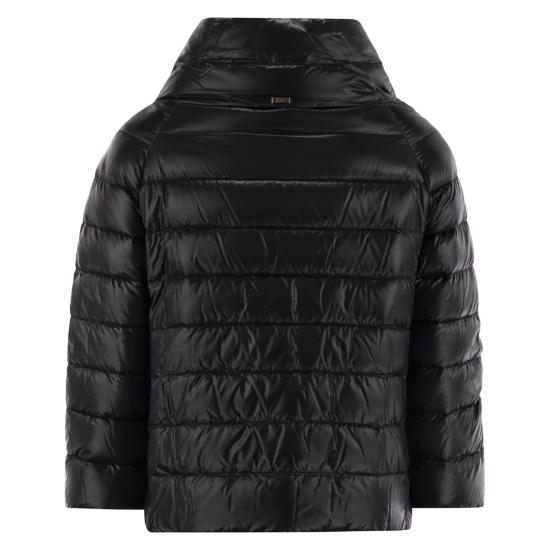 25FW 에르노 숏패딩 PI0046DIC BLACK - HERNO