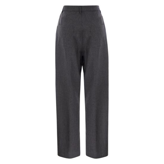  파비아나 필리피 스트레이트 팬츠 PAD224F404D761 ANTHRACITE - FABIANA FILIPPI