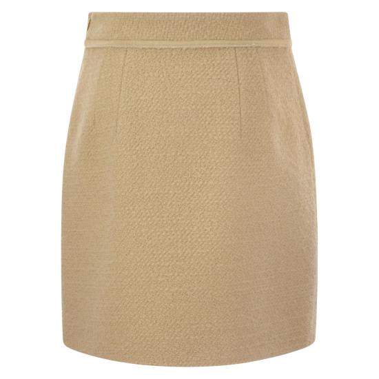  페이 미디 스커트 NXW90494700 BEIGE - FAY