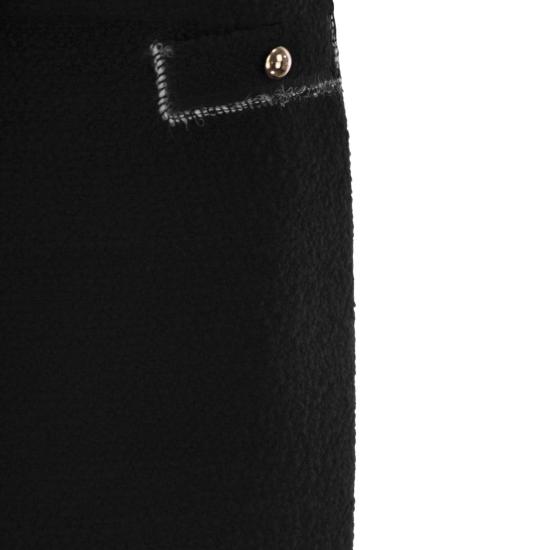  페이 미디 스커트 NXW90494700 BLACK - FAY