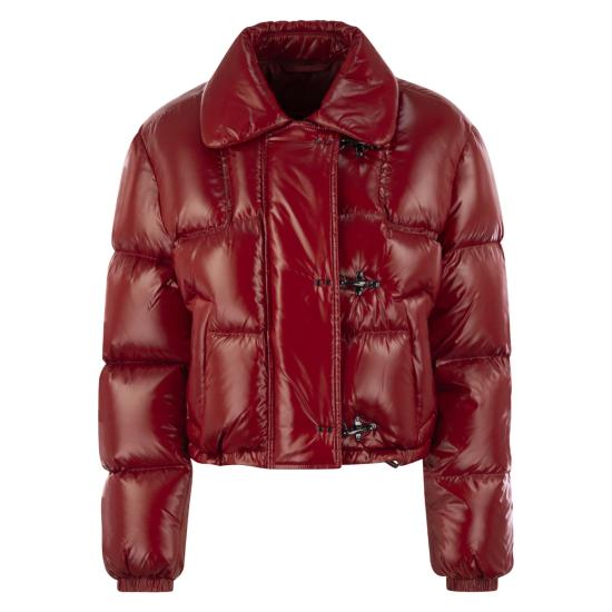 24FW 페이 숏패딩 NAW32493120 RED