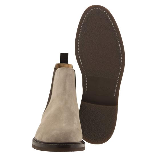 24FW 브루넬로 쿠치넬리 부츠 MZUPEAE818 SAND - BRUNELLO CUCINELLI