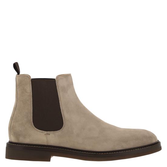 24FW 브루넬로 쿠치넬리 부츠 MZUPEAE818 SAND