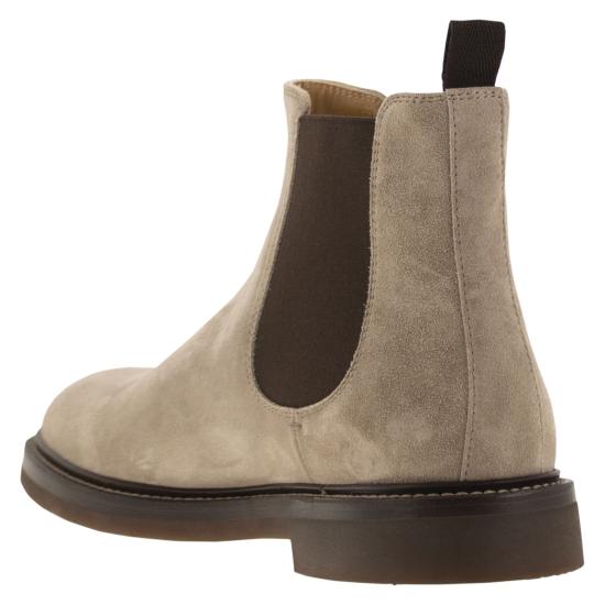 24FW 브루넬로 쿠치넬리 부츠 MZUPEAE818 SAND - BRUNELLO CUCINELLI