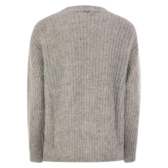 24FW 에르노 스웨터 MV000009D LIGHT GREY - HERNO