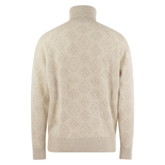  브루넬로 쿠치넬리 터틀넥 MSO708503 CREAM - BRUNELLO CUCINELLI