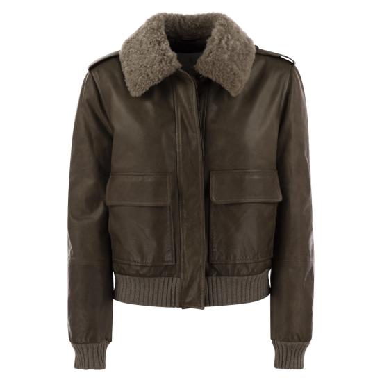 24FW 브루넬로 쿠치넬리 자켓 MPNOC7416P BROWN