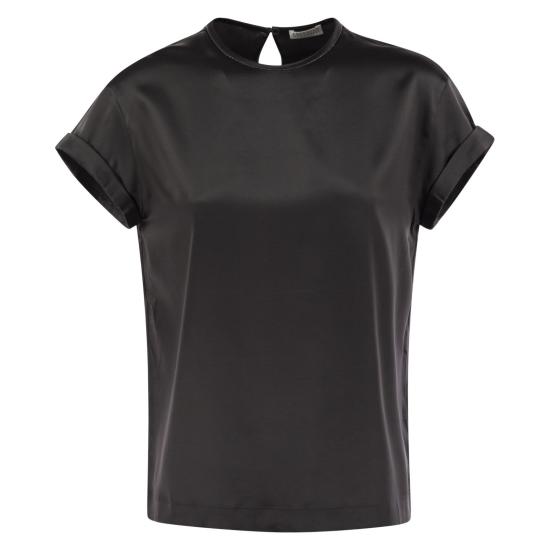 24FW 브루넬로 쿠치넬리 폴로 티셔츠 MPC59DE310 ANTHRACITE