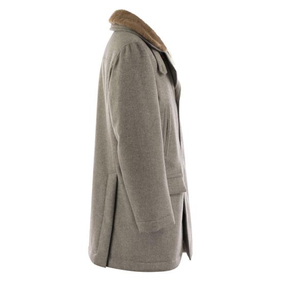  브루넬로 쿠치넬리 코트 MM4006343 GREY - BRUNELLO CUCINELLI