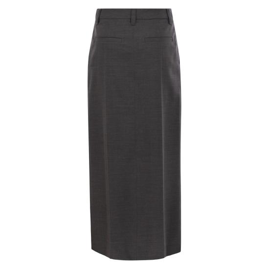 24FW 브루넬로 쿠치넬리 롱 스커트 ML154G3665 GREY - BRUNELLO CUCINELLI