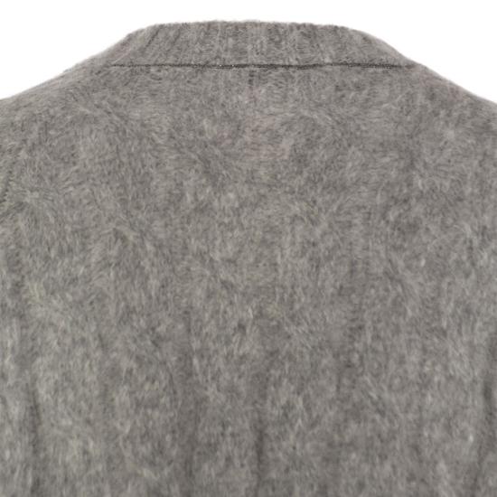  브루넬로 쿠치넬리 스웨터 MHM523610 GREY - BRUNELLO CUCINELLI