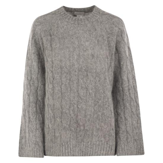  브루넬로 쿠치넬리 스웨터 MHM523610 GREY