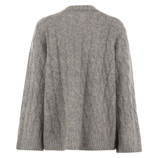  브루넬로 쿠치넬리 스웨터 MHM523610 GREY - BRUNELLO CUCINELLI