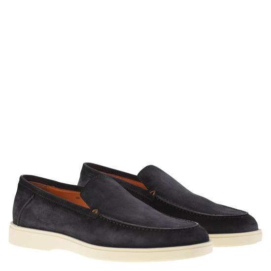  산토니 로퍼 MGDT17824TICBGEX BLUE - SANTONI