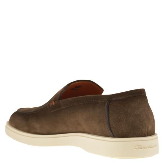  산토니 로퍼 MGDT17824TICBGEX BROWN - SANTONI
