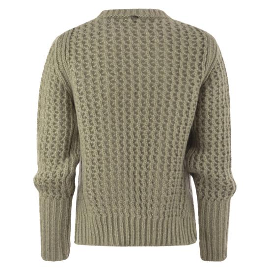 24FW 에르노 스웨터 MG00020DR BEIGE - HERNO