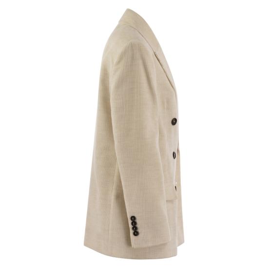  브루넬로 쿠치넬리 수트 자켓 MD5767032P IVORY - BRUNELLO CUCINELLI