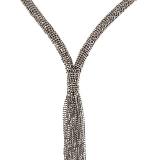 24FW 브루넬로 쿠치넬리 목걸이/팬던트 MCOW9G221 SILVER - BRUNELLO CUCINELLI