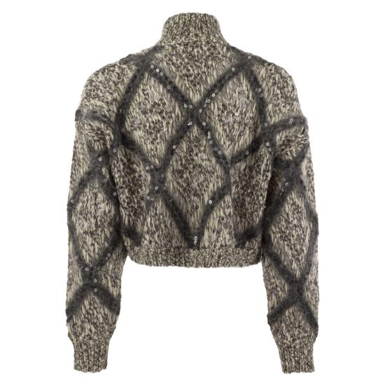  브루넬로 쿠치넬리 스웨터 MCER10226P GREY - BRUNELLO CUCINELLI