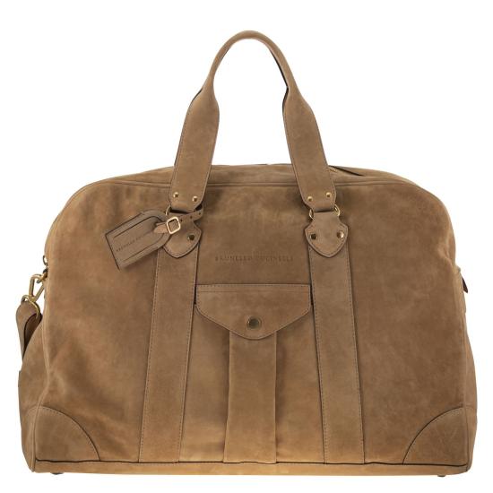  브루넬로 쿠치넬리 토트백 MBWTU394 COGNAC