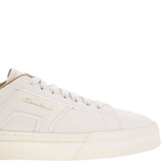 24FW 산토니 스니커즈 MBGT21967PNNKDRX WHITE - SANTONI