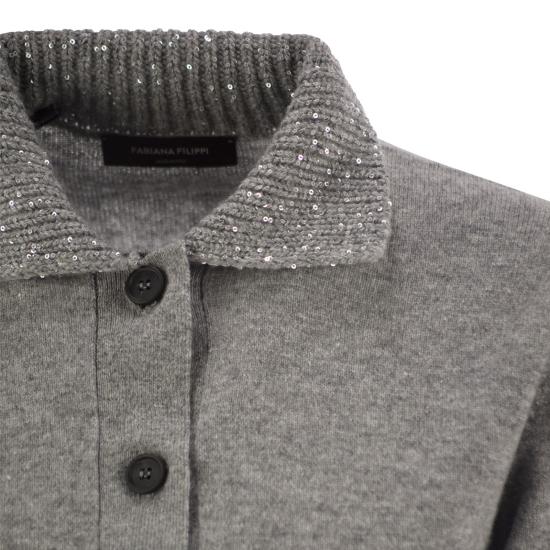 24FW 파비아나 필리피 터틀넥 MAD224F516I918 GREY - FABIANA FILIPPI