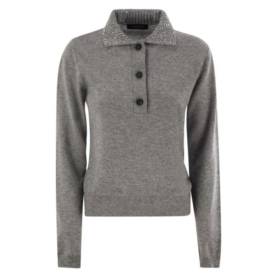 24FW 파비아나 필리피 터틀넥 MAD224F516I918 GREY