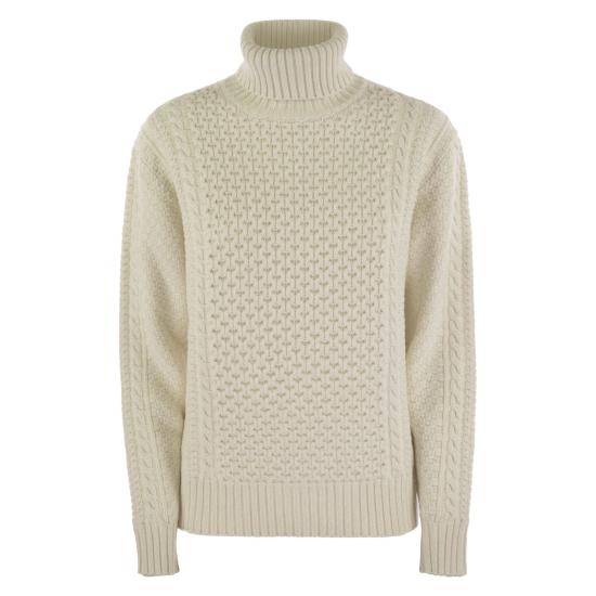 24FW 파비아나 필리피 터틀넥 MAD224F032L002 WHITE